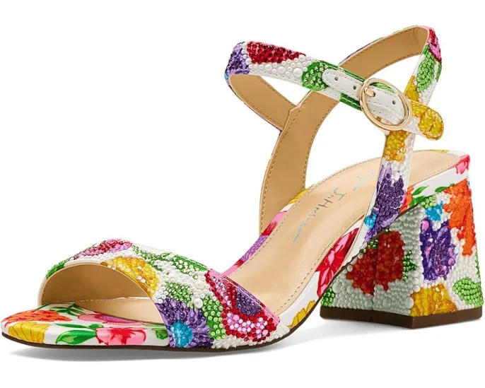 Босоножки Tamy на каблуке с квадратным мысом и ремешком от Blue by Betsey Johnson