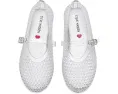 Детские балетки Steve Madden Kids Krista из прозрачного желе с плетением