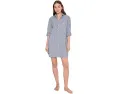 Ночная сорочка Long Sleeve Roll Tab His Shirt с цветочным принтом Lauren Ralph Lauren
