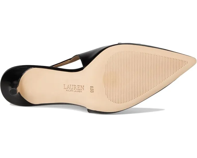 Лоферы Lauren Ralph Lauren Khloe на шпильке с острым носком из натуральной кожи