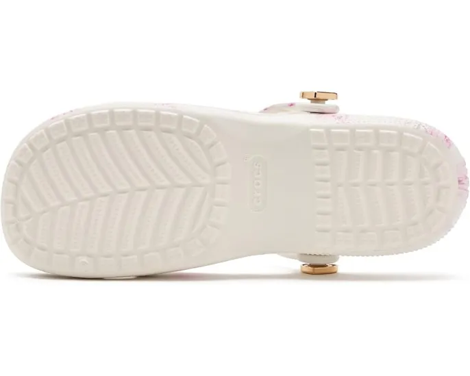 Балетки Crocs LoveShackFancy Classic с цветочным принтом