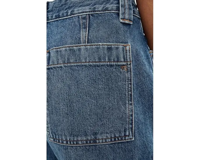 Брюки Madewell Military Darted Barrel In Irmo с широкими штанинами и высокой посадкой