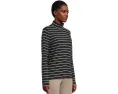 Водолазка L.L.Bean Soft Stretch Supima с длинным рукавом в полоску