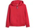 Детская толстовка Primary Kids Zip Hoodie с капюшоном вишневого цвета