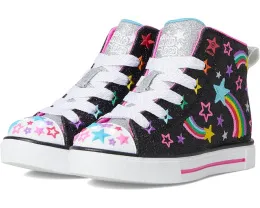 Детские кроссовки SKECHERS KIDS Twinkle Sparks 314831L с подсветкой и молнией