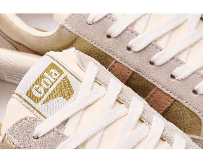 Кроссовки Gola Superslam Blaze из кожи с круглым носком