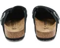 Сабо Birkenstock Boston Braid из замши с регулируемым ремешком