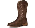 Сапоги Bailey с цветочной вышивкой и квадратным носком от Roper Kids