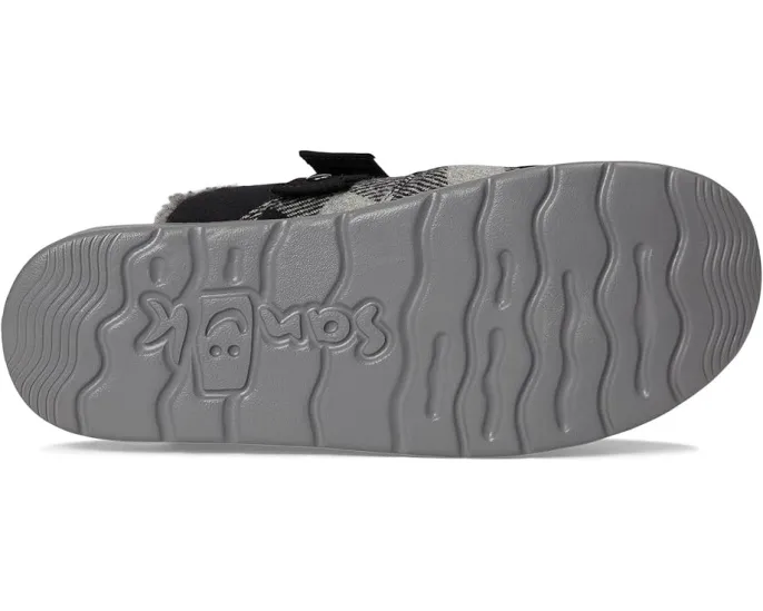 Тапочки Happy Hour Lite Buffalo Chill с искусственным мехом и открывалкой Sanuk