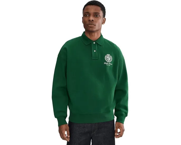 Толстовка Polo Ralph Lauren Relaxed Fit Fleece с принтом