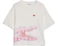 Футболка Lacoste Stripe Graphic T-Shirt с полосками