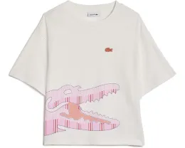 Футболка Lacoste Stripe Graphic T-Shirt с полосками