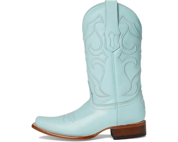 Ботинки Corral Z5259 с вышивкой и квадратным носком до середины икры