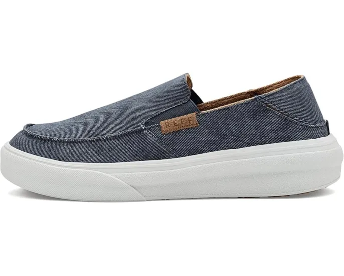 Мокасины Reef Swellsole Pacific с хлопковым верхом и стелькой из пены с памятью