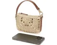 Madewell мини-сумка Straw Mini Pouch из соломки на плечо