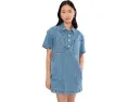 Blank NYC платье Easy Goer Denim Dress из денима с короткими рукавами