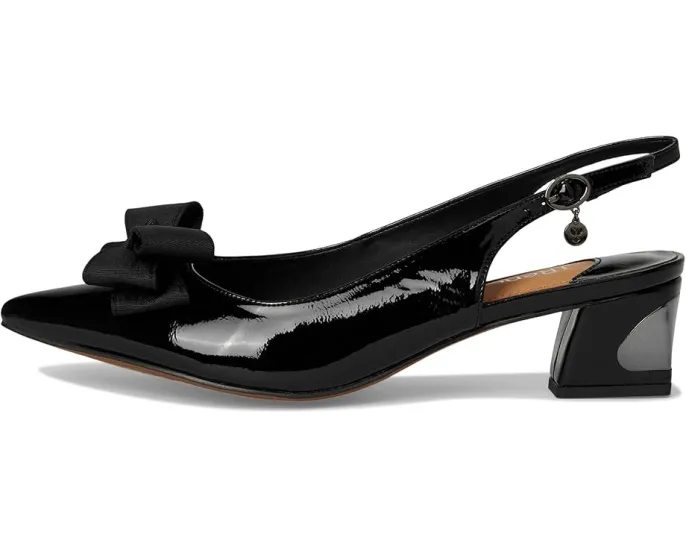 J. Renee Kimma лодочки с острым носком и бантом на блочном каблуке