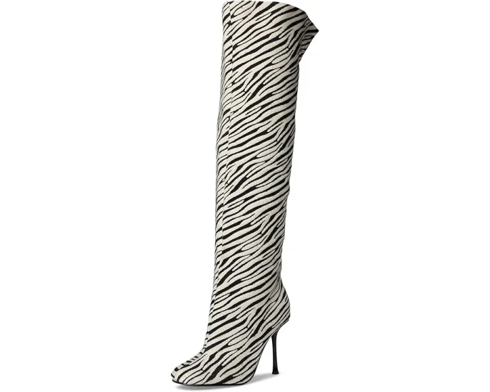 Ботинки Steve Madden Alluring over-the-knee с квадратным носком и каблуком стелетто