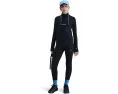Детские леггинсы Nike Kids Pro Dri-FIT с блестящими акцентами и сетчатыми вставками