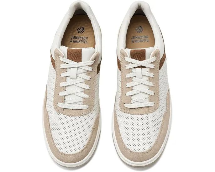 Кроссовки Johnston & Murphy Dawson Moc Toe U-throat из замши и кожи с технологией POWERFOAM