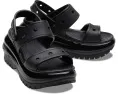 Сандалии Crocs Classic Mega Crush на платформе с двумя ремешками