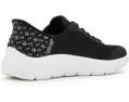 SKECHERS Performance Go Walk Flex Lily Rose с эластичными шнурками и сетчатым верхом