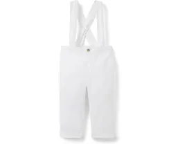 Льняные брюки на лямках Janie and Jack для младенцев