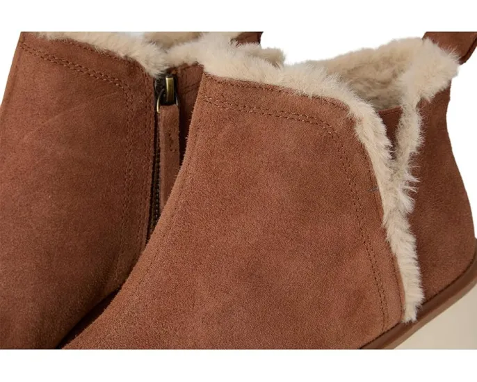 Ботинки TOMS Maude на платформе из замши с боковой молнией