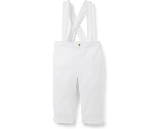 Льняные брюки на лямках Janie and Jack для младенцев