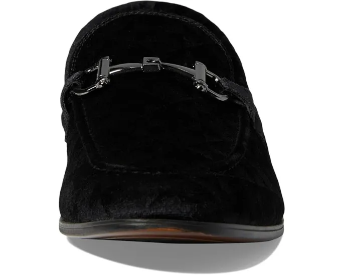 Steve Madden бархатные лоферы Linc с мокасиновым носком и металлической фурнитурой