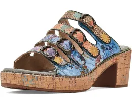 L'Artiste by Spring Step Сандалии Teetimer на пробковой платформе с цветочным принтом
