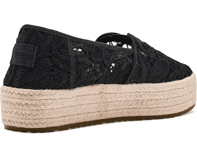 TOMS Valencia на платформе с удобной стелькой OrthoLite для повседневной носки