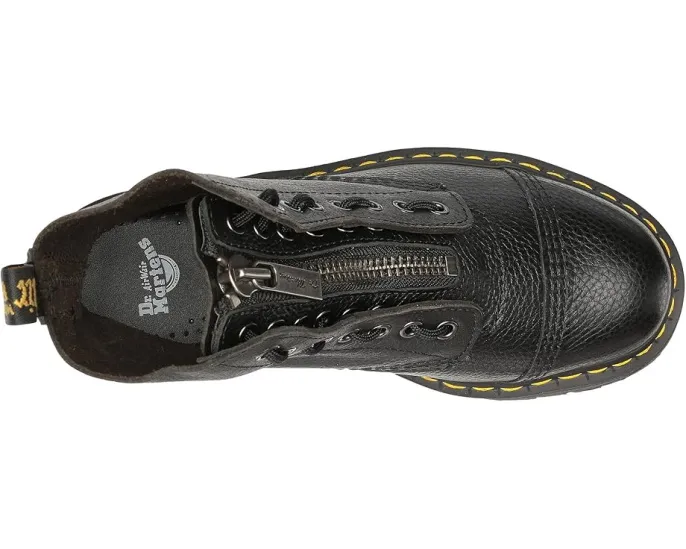 Ботинки Dr. Martens Sinclair на платформе из мягкой нубуковой кожи с молнией спереди