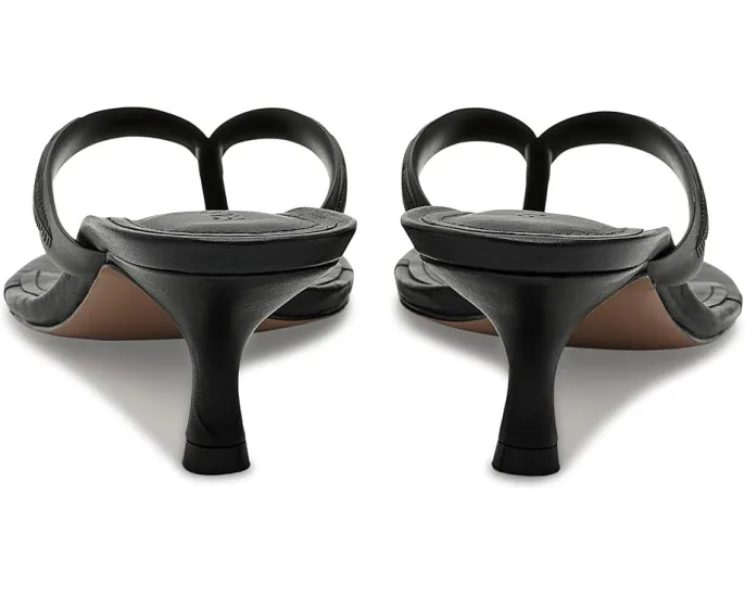Босоножки Rob Heel Sandals от FARM Rio на каблуке с отделкой из поливинилхлорида