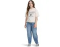 Джинсы Abercrombie & Fitch High-Rise Balloon с завышенной талией и клешем