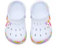 Детские сабо SKECHERS KIDS Summer Scene-Rainbow Wish с регулируемым ремешком