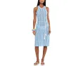 Beachy High Neck Crochet Lace Belter Dress