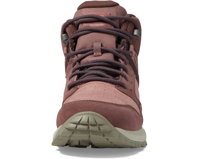 Треккинговые ботинки Merrell Wildwood Mid LTR Waterproof с верхом из кожи и замши