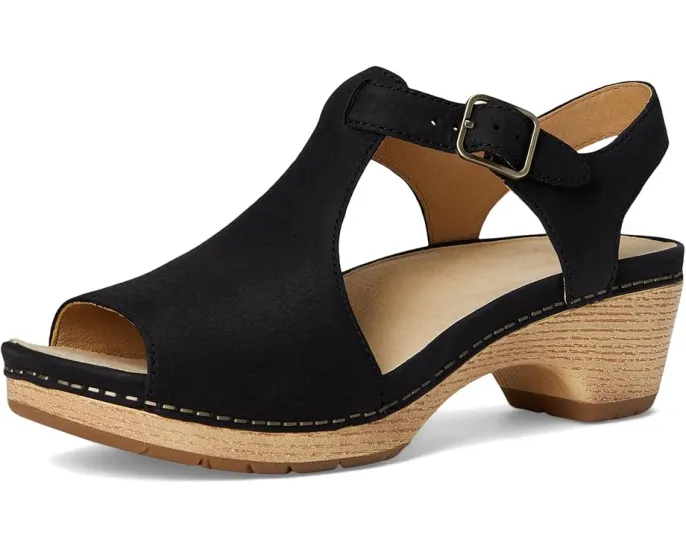 Туфли Laverne с открытым мыском и ремешком на щиколотке от Dansko