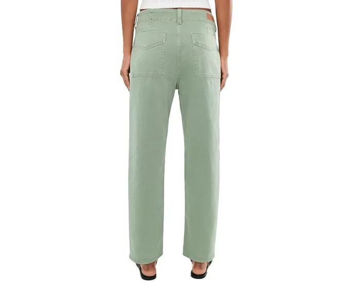 AG Jeans Analeigh брюки карго средней посадки Sulfur Faded Moss