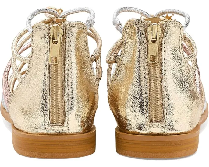 Steve Madden Glowee детские сандалии с металлическими бретелями и застежкой-молнией