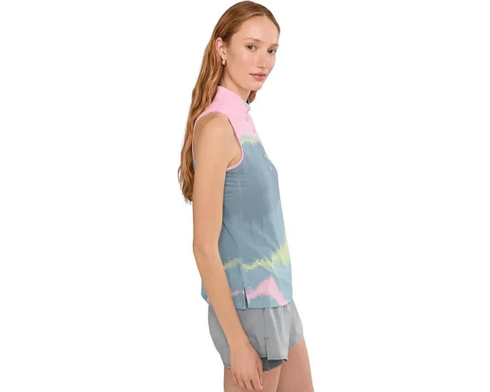 Поло Jamie Sadock без рукавов с пейзажным принтом Landscape