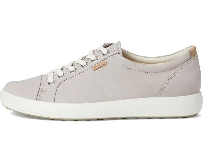 ECCO кроссовки Soft 7 из мягкой нубуковой кожи