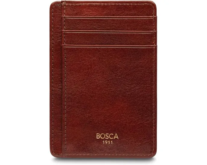 Картхолдер Bosca Old Leather с семью отделениями и RFID защитой