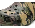 Кроксы Crocs Kids Classic Camo с камуфляжным принтом и регулируемым ремешком
