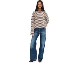 Джинсы AG Jeans Adria низкой посадки свободные с широкими штанинами