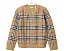 Свитер Burberry Kids Patrick Check из шерсти с клетчатым узором