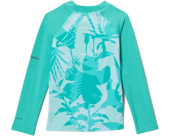 Columbia Kids Sandy Shores футболка с длинным рукавом и UPF 50 для малышей