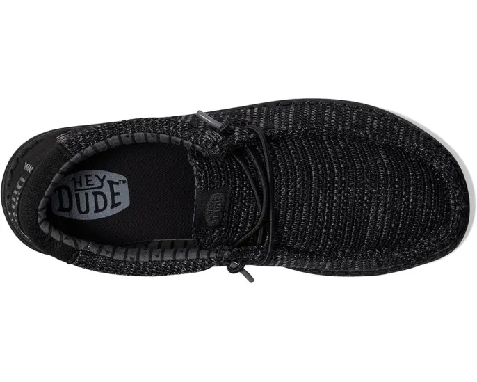 Детские слипоны Hey Dude Wally Stretch Sox с технологией Flex & Fold и съемной стелькой