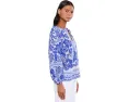 Vineyard Vines топ Emilia с вырезом каре